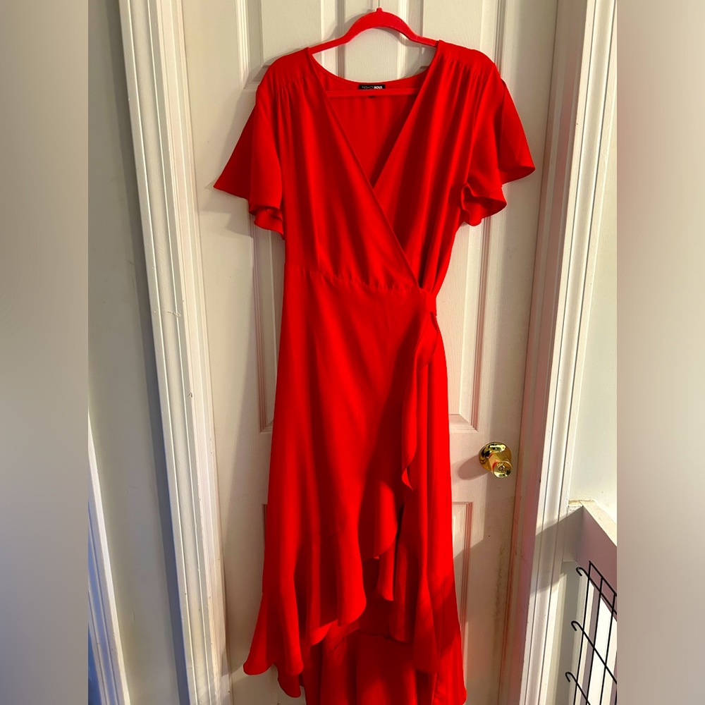 Red Dress- Fashion Nova (long)